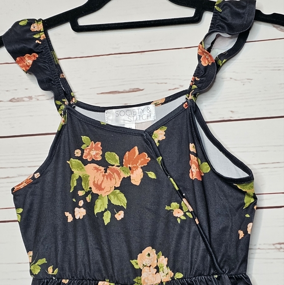 Stitch Fix Society & Stitch Flutter Tank Romper - Picture 3 of 9